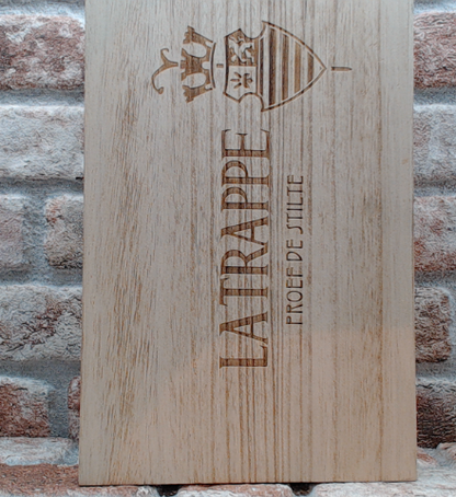 La Trappe Wooden Box La Trappe Quadrupel &amp; Isid'or 2020 - 2 x 75 CL