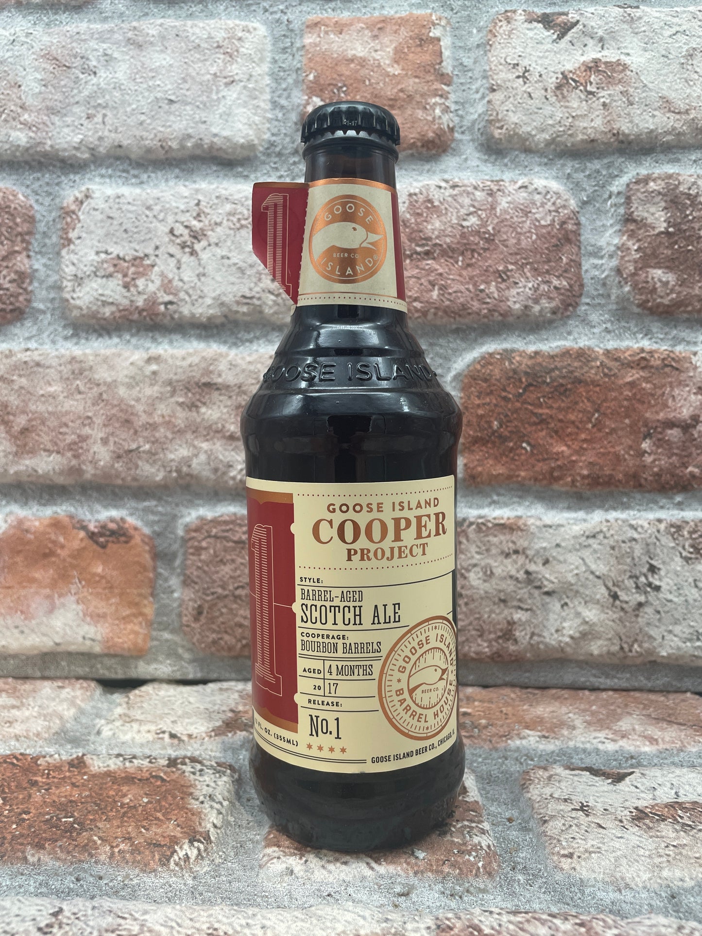Goose Island Cooper Project Nr. 1 Barrel Aged Scotch 2017 Ale – 35 cl