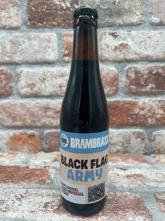 Brambrass Black Flag Army Stout – 33 cl