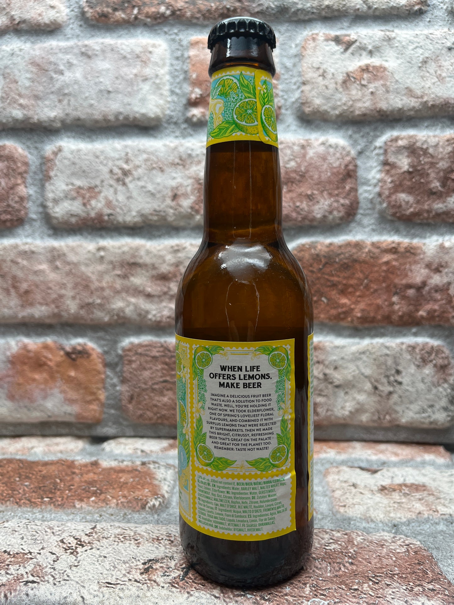 Lowlander Leftover Zitrone &amp; Holunderblüte Fruchtbier - 33 CL