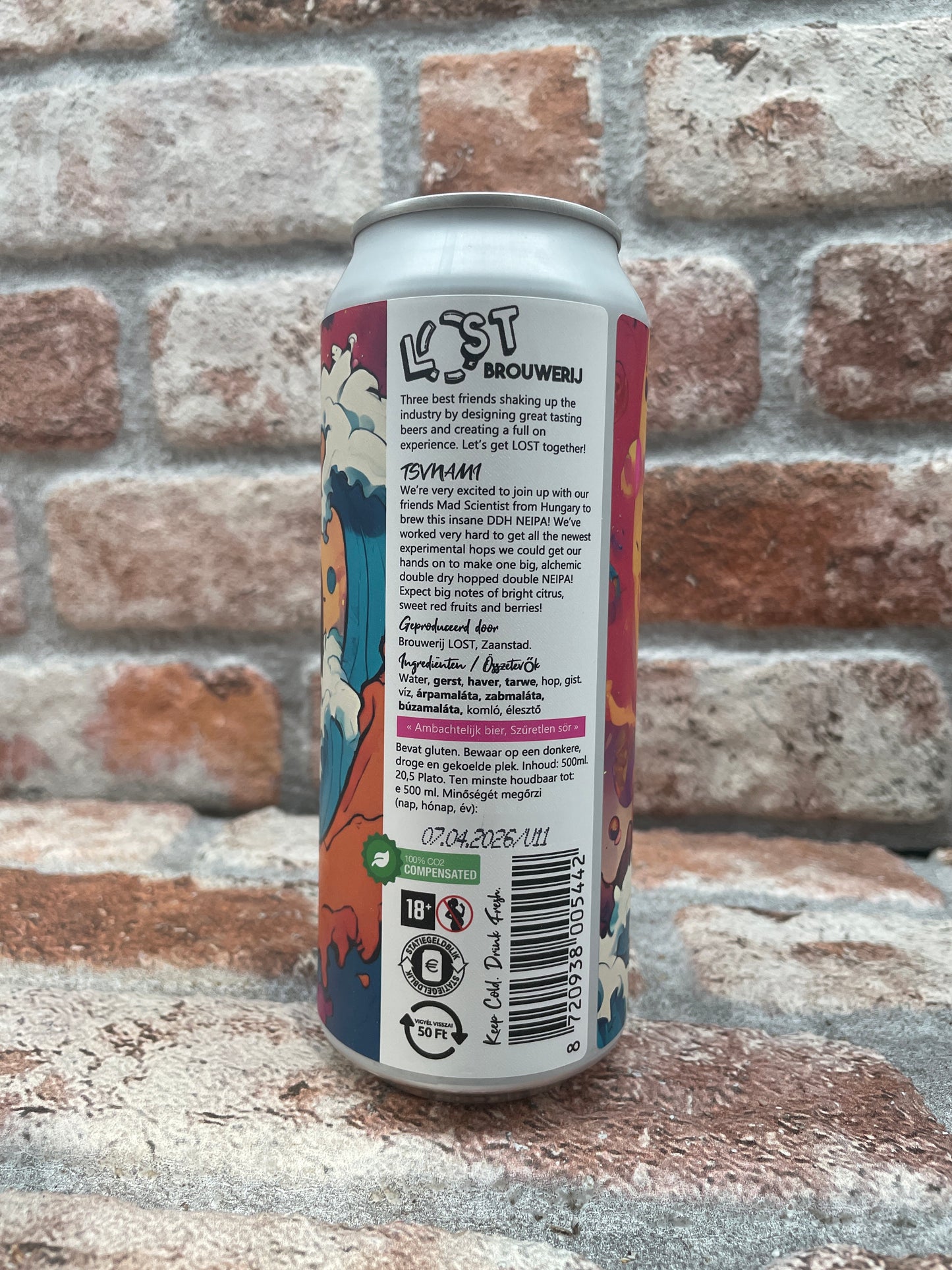 Brauerei Lost Tsvnami DDH Double NEIPA - 50 CL