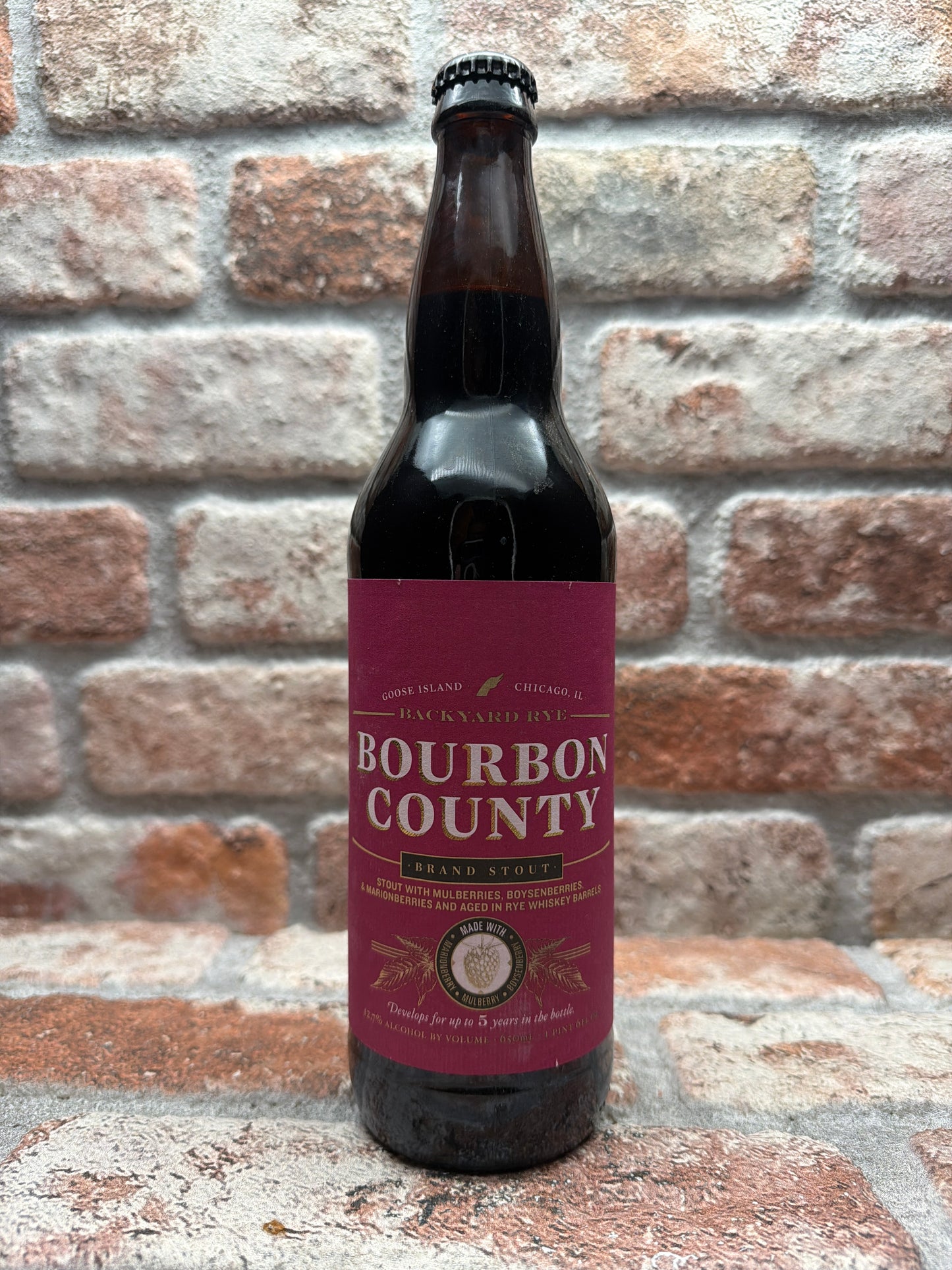 Goose Island Bourbon County Backyard Rye 2013 Stout – 65 CL