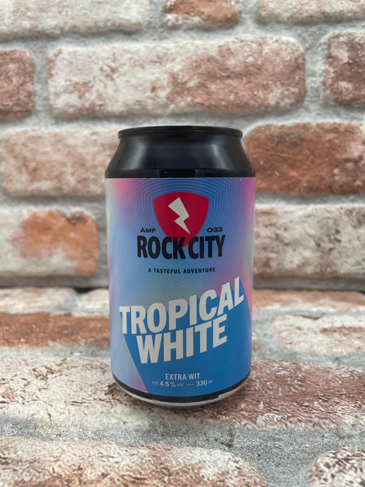 Rock City Tropical White Extra Weißbier – 33 cl