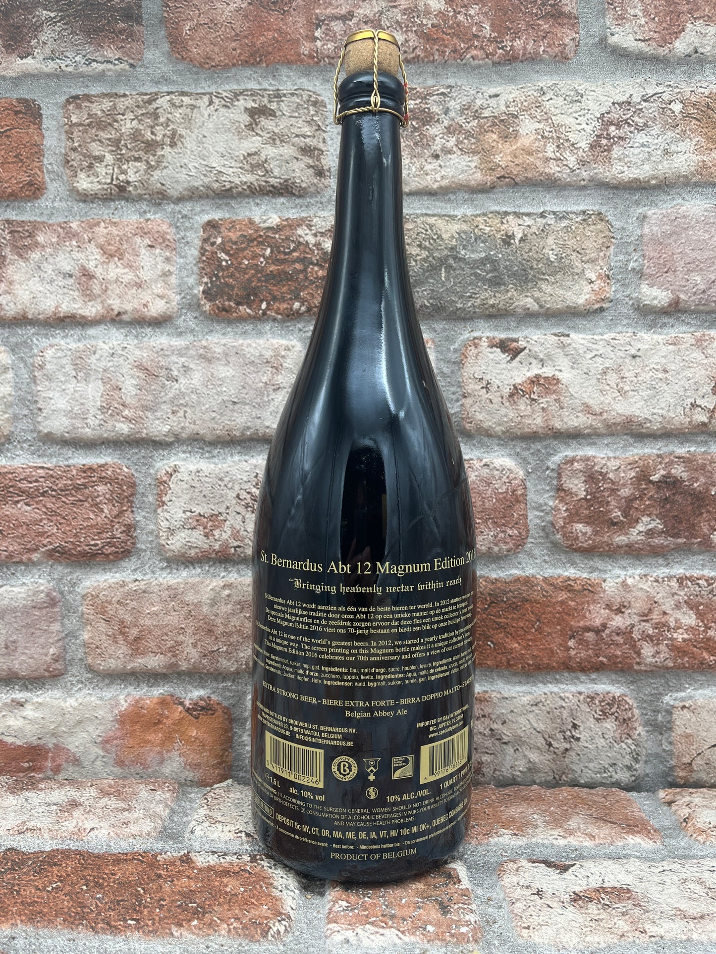 Brouwerij Sint-Bernardus Abt 12 70 Anniversary Magnum 2016 Quadrupel - 1,5 L