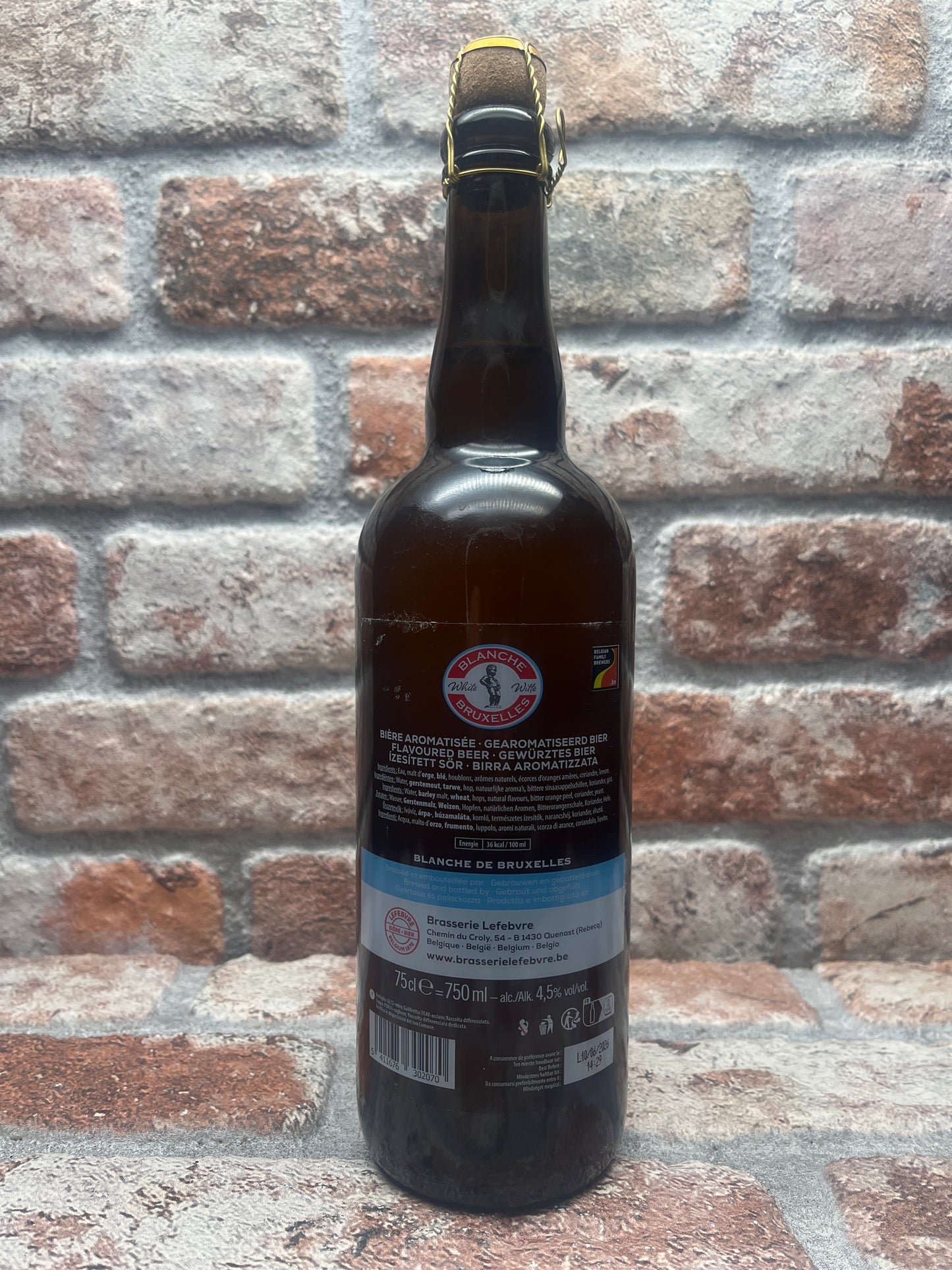 Blanche Bruxelles Witbier - 75 CL