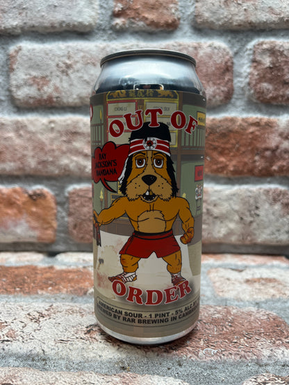 RaR Brewing Out Of Order: Ray Jackson's Bandana Sour – 47,3 CL (1 Pint)