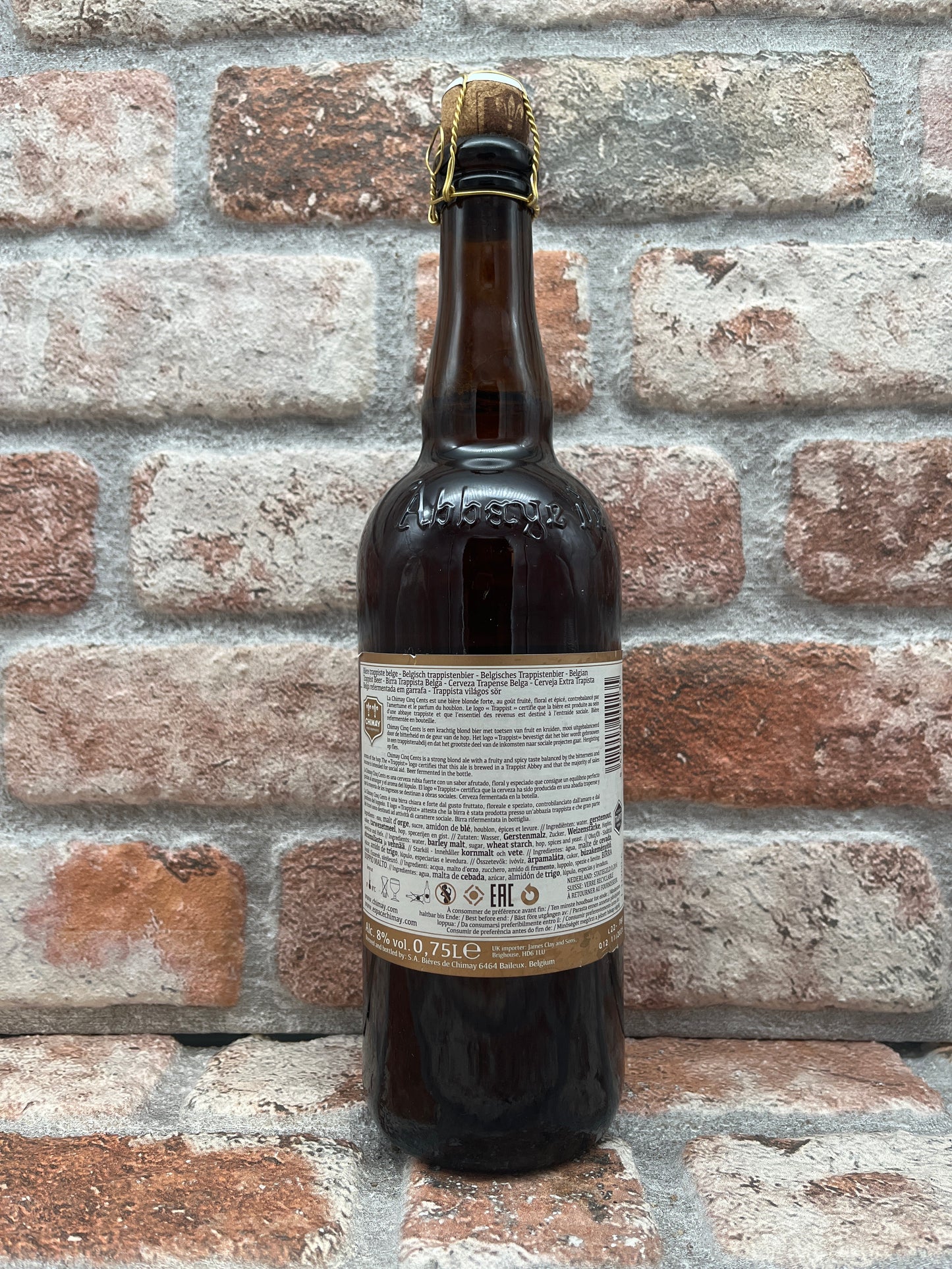 Chimay Cinq Cents (Weiß) 2022 Tripel - 75 CL
