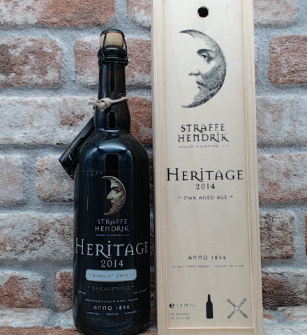 Straffe Hendrik Heritage - met kistje 2014 Quadrupel - 75 CL