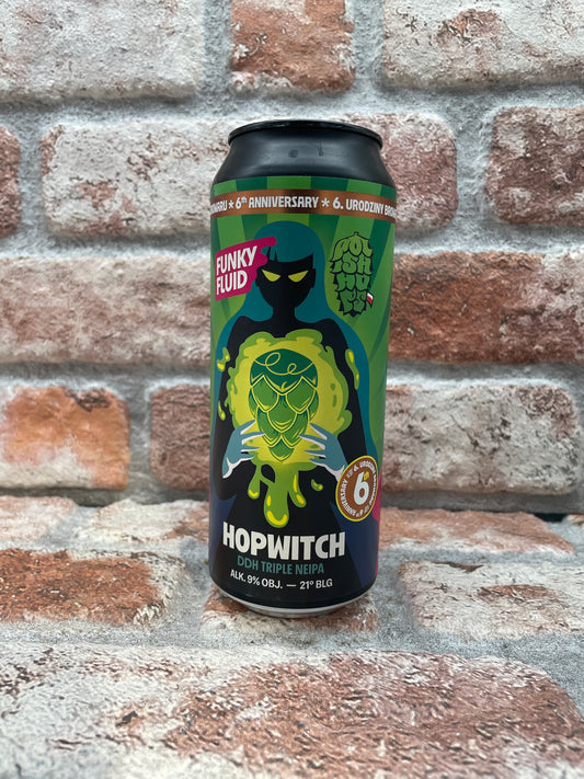 Funky Fluid Hopwitch DDH Triple NEIPA – 44 cl