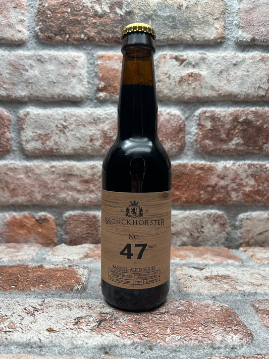 Bronckhorster Barrel Aged Series No.47 (Stout - Whisky Blend) Stout - 33 CL