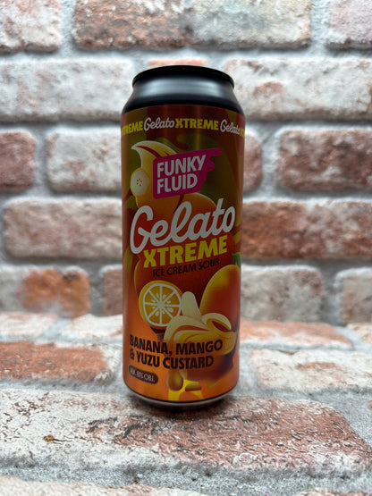 Funky Fluid Gelato XTREME: Banana, Mango & Yuzu Custard Sour - 50 CL