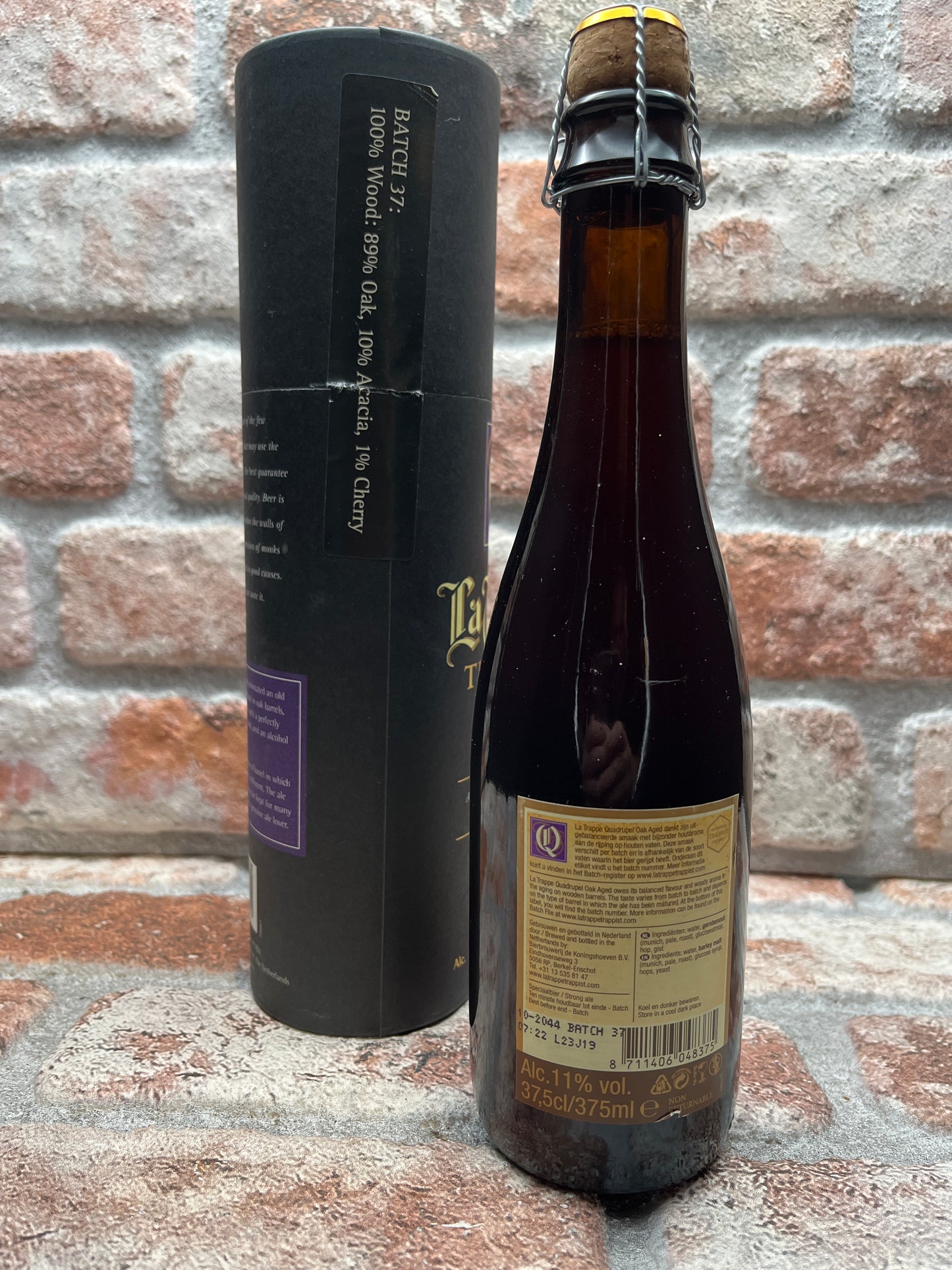 La Trappe Oak Aged Batch #37 2019 Quadrupel - 37,5 CL