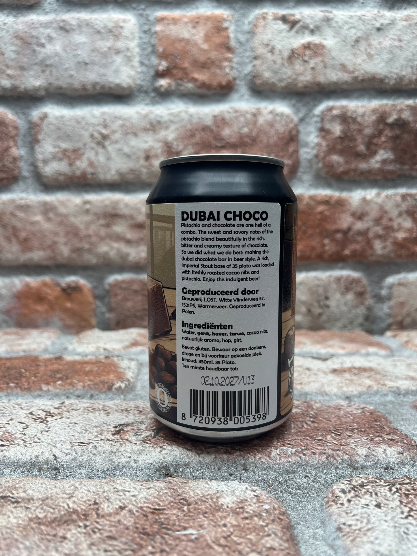 Lost Dubai Choco Stout Brauerei - 33 cl