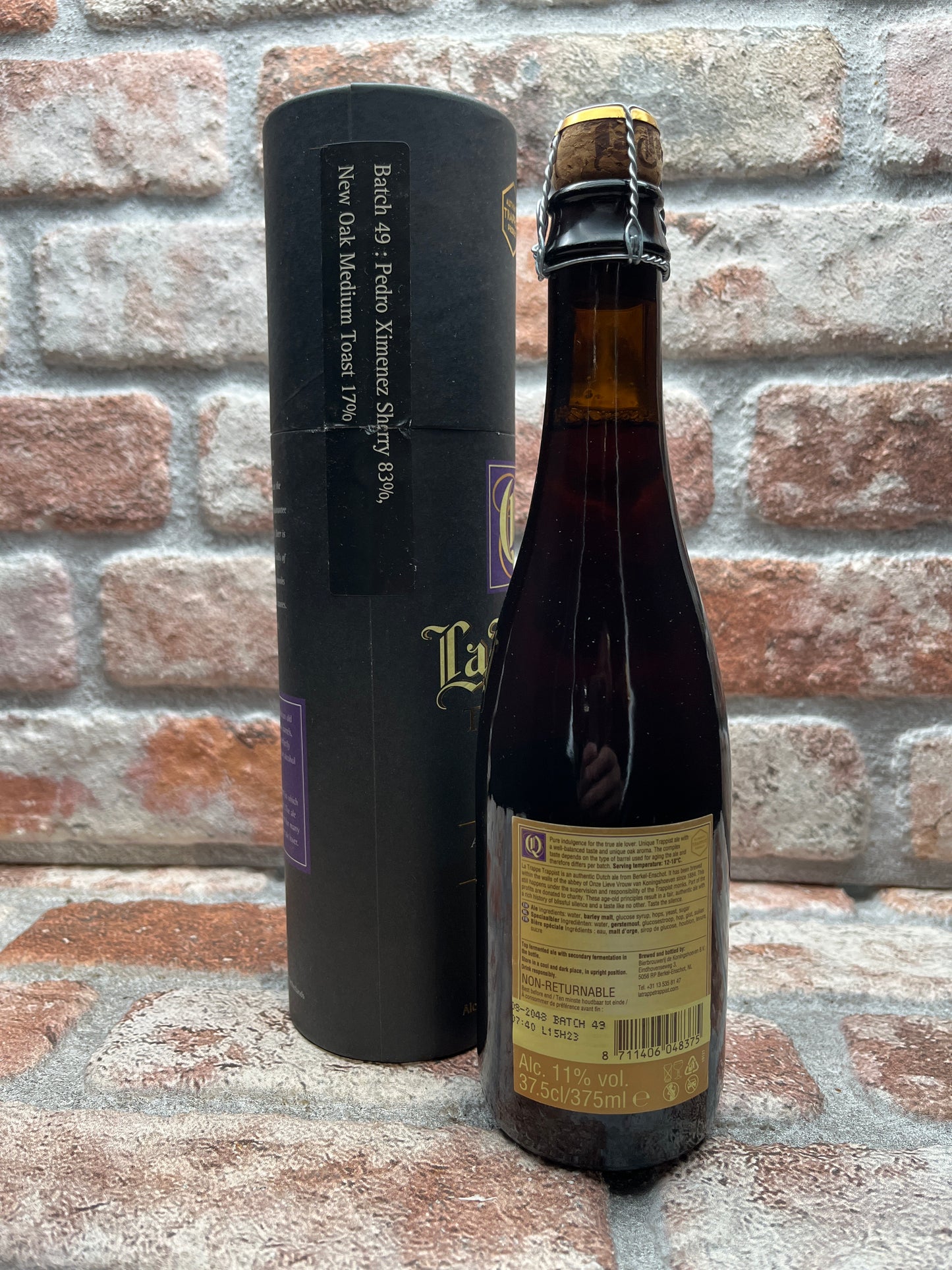 La Trappe Oak Aged Batch #49 2023 Quadrupel - 37,5 CL