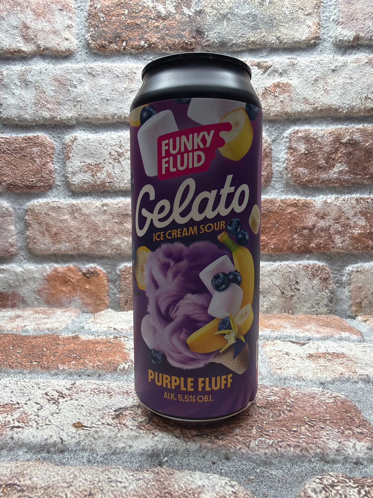 Funky Fluid Gelato: Purple Fluff 2025 Sour - 50 CL