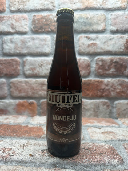 Muifel Brouwerij Vatgerijpt #22 Nondeju Grand Cru Martinique Rum Blond - 33 CL