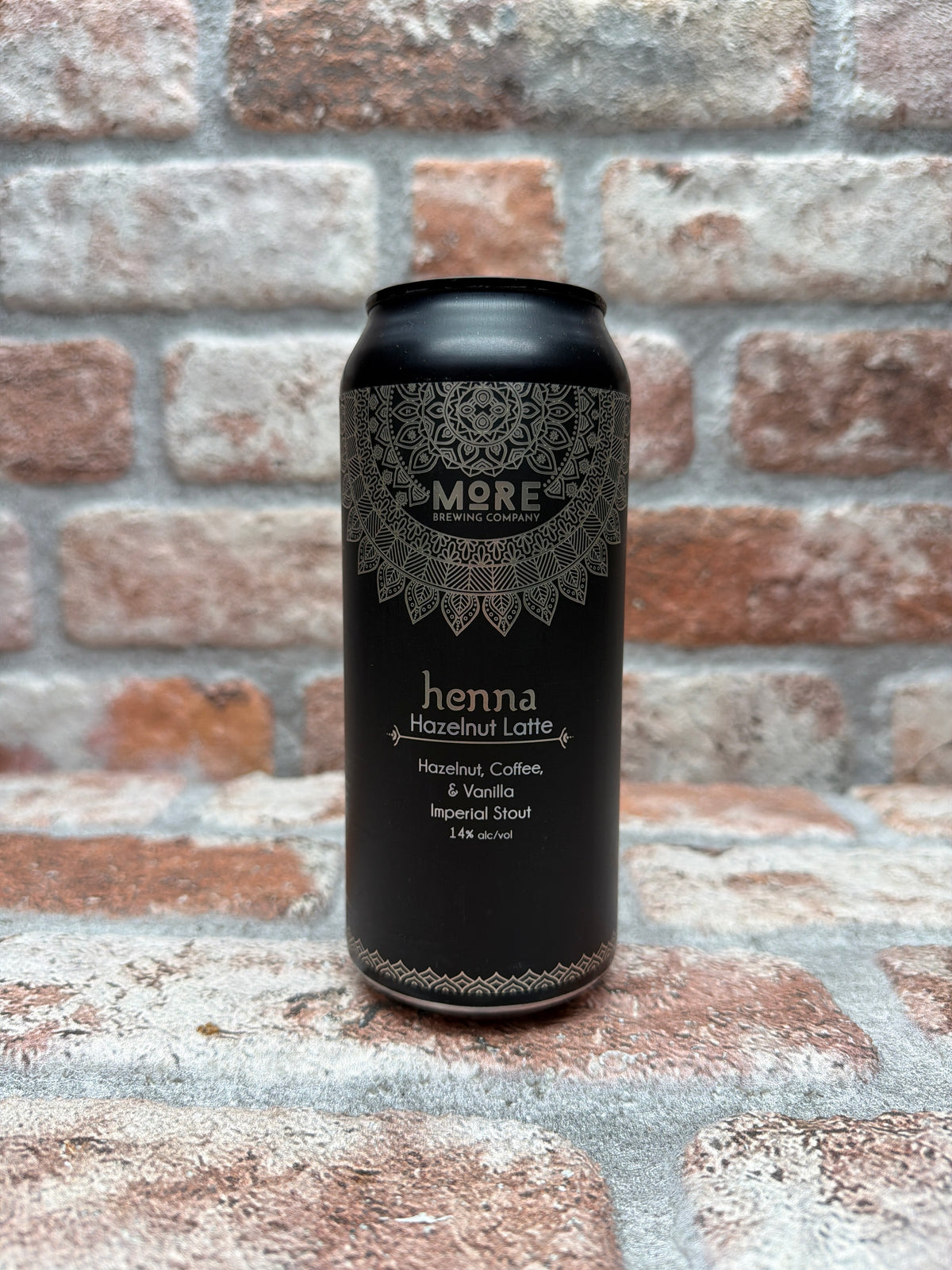 More Brewing Company Henna: Hazelnut Latte Stout - 47.3 CL (1 pint)
