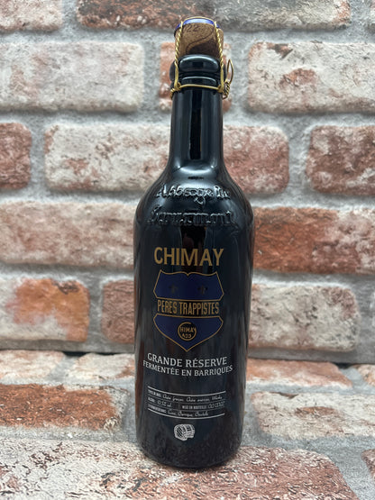 Chimay Grande Réserve Fermentee En Barriques - Chene Francais, Chene Américain, Whisky (02/2022) Quadrupel - 37.5 CL