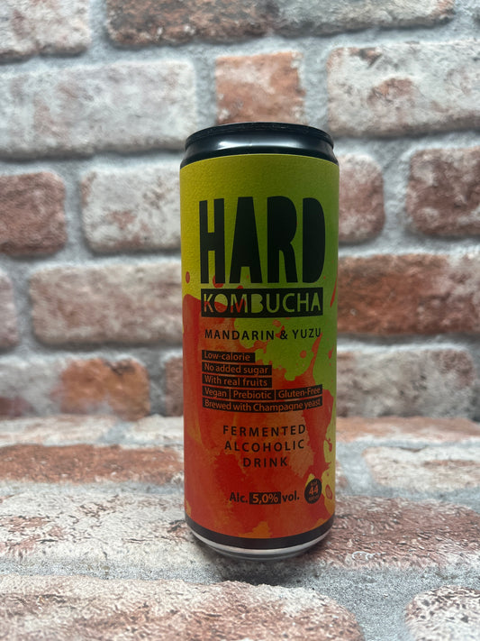 Rudy's Kombucha HARD Mandarin & Yuzu Kombucha - 33 CL