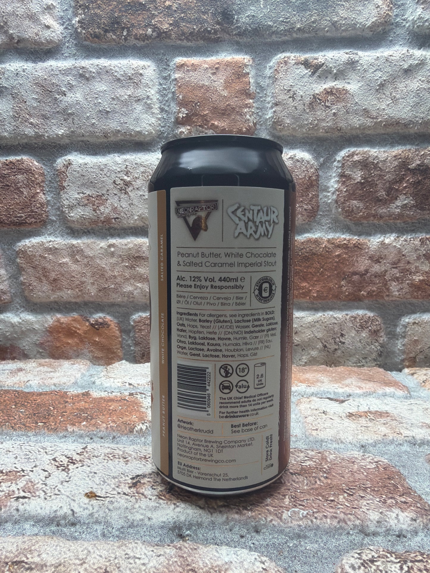 Neon Raptor Centaur Army White Stout - 44 CL