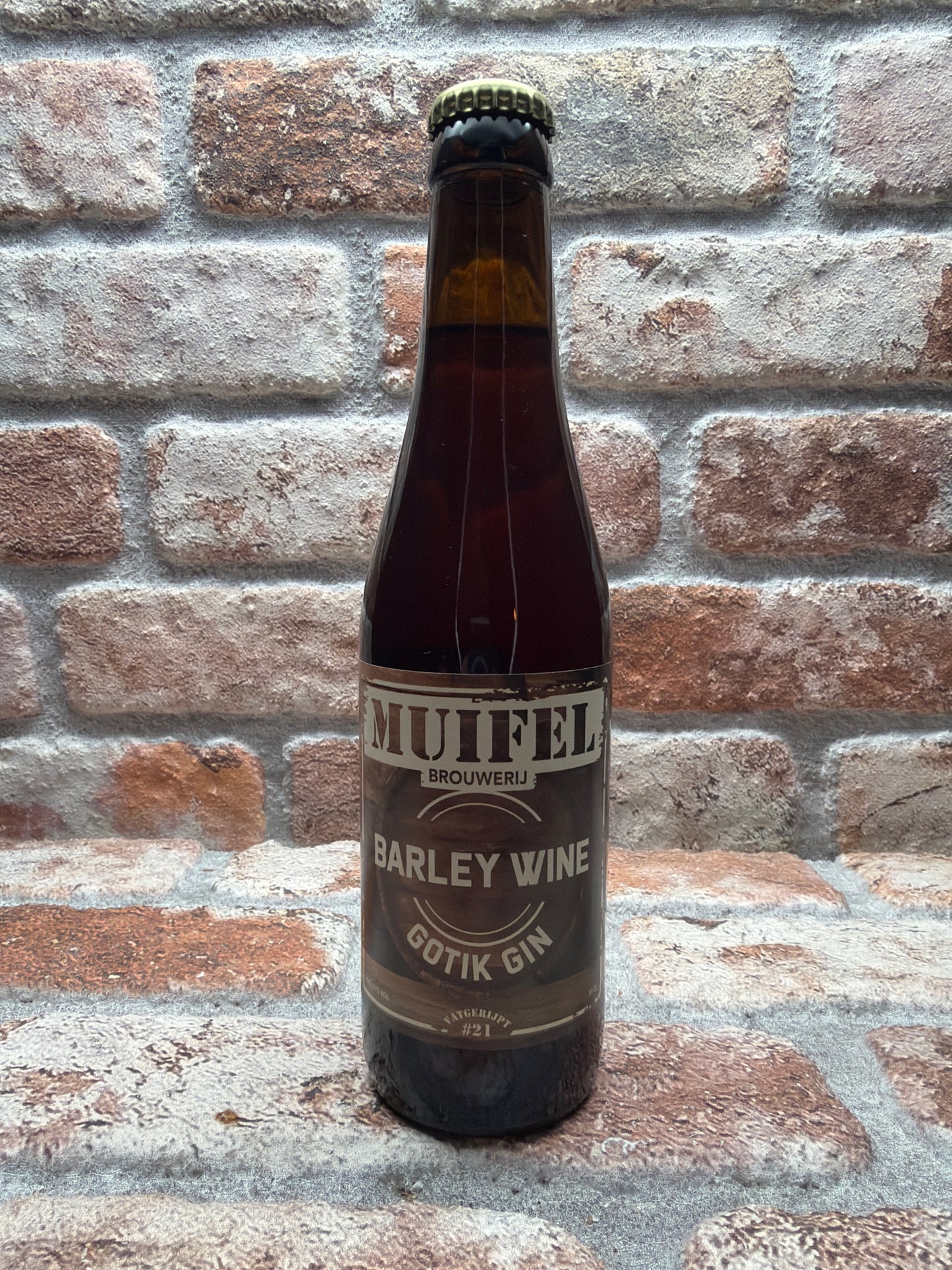 Muifel Brouwerij Vatgerijpt #21 Barleywine Gotik Gin 2025 Barleywine - 33 CL