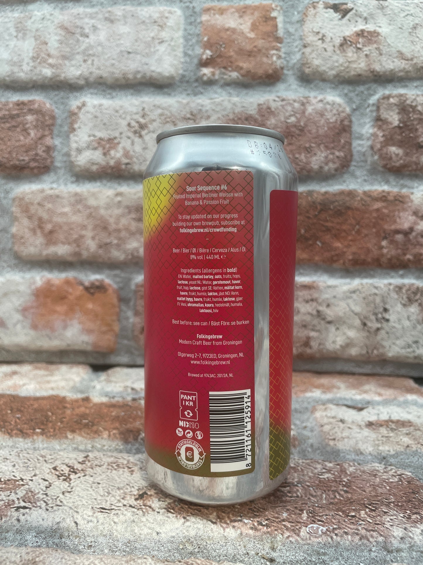 Folkingebrew Sour Sequence #6 Banane &amp; Passionsfrucht Sour - 44 CL