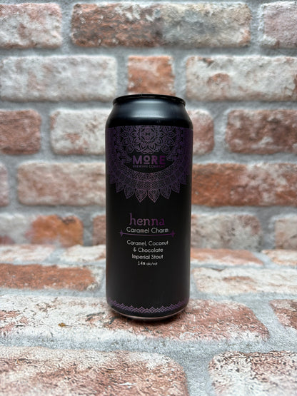 More Brewing Company Henna: Caramel Charm Stout - 47.3 CL (1 pint)