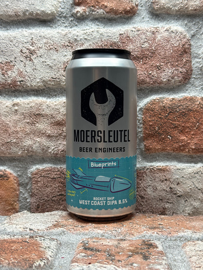 Moersleutel Blueprints: Rocket Ship IPA - 44 CL