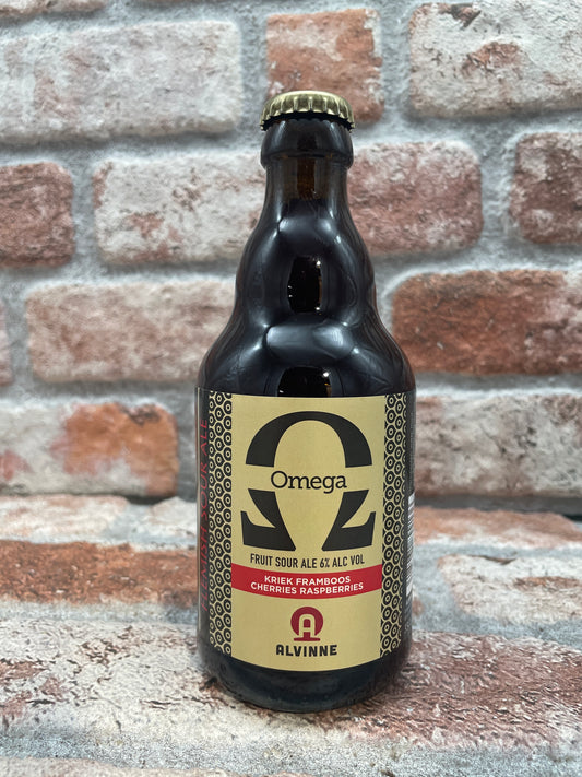 Alvinne Omega Fruit Sour Ale Kriek-Raspberry Sour - 33 CL