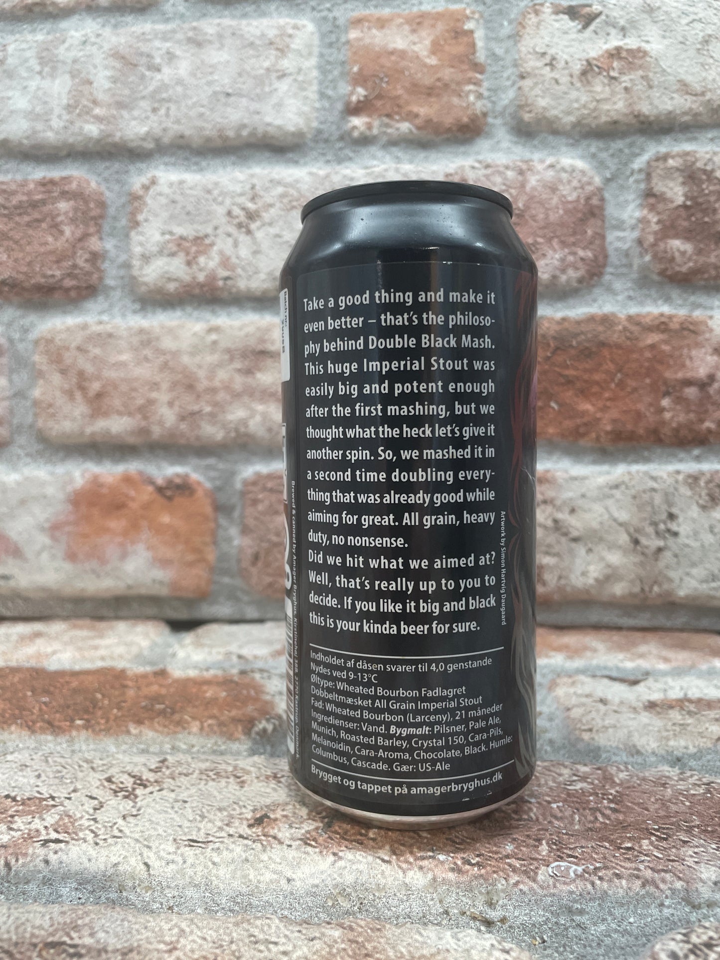 Amager Bryghus Double Black Mash Wheated Bourbon Version 2025 Stout – 44 cl