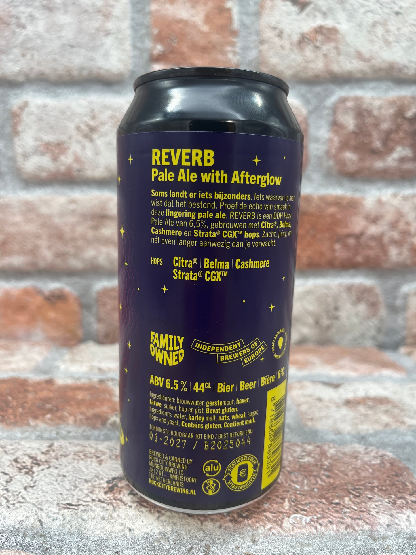Rock City Reverb Pale Ale mit Afterglow IPA – 44 cl