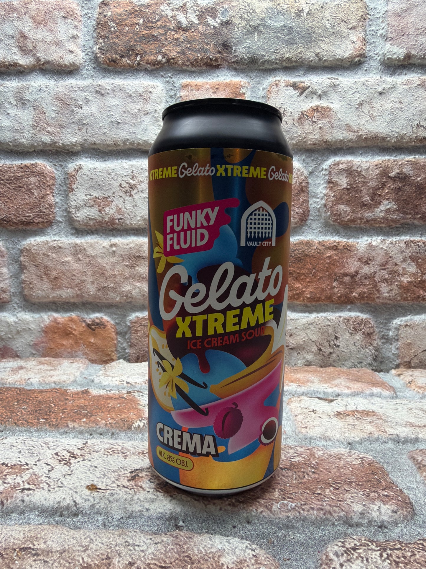 Funky Fluid Gelato: Crema Sour - 44 cl
