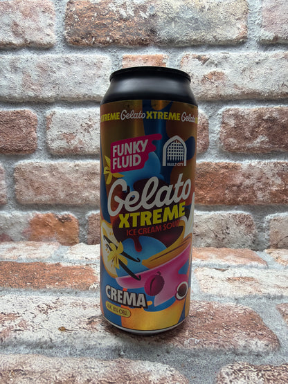 Funky Fluid Gelato: Crema Sour - 44 cl
