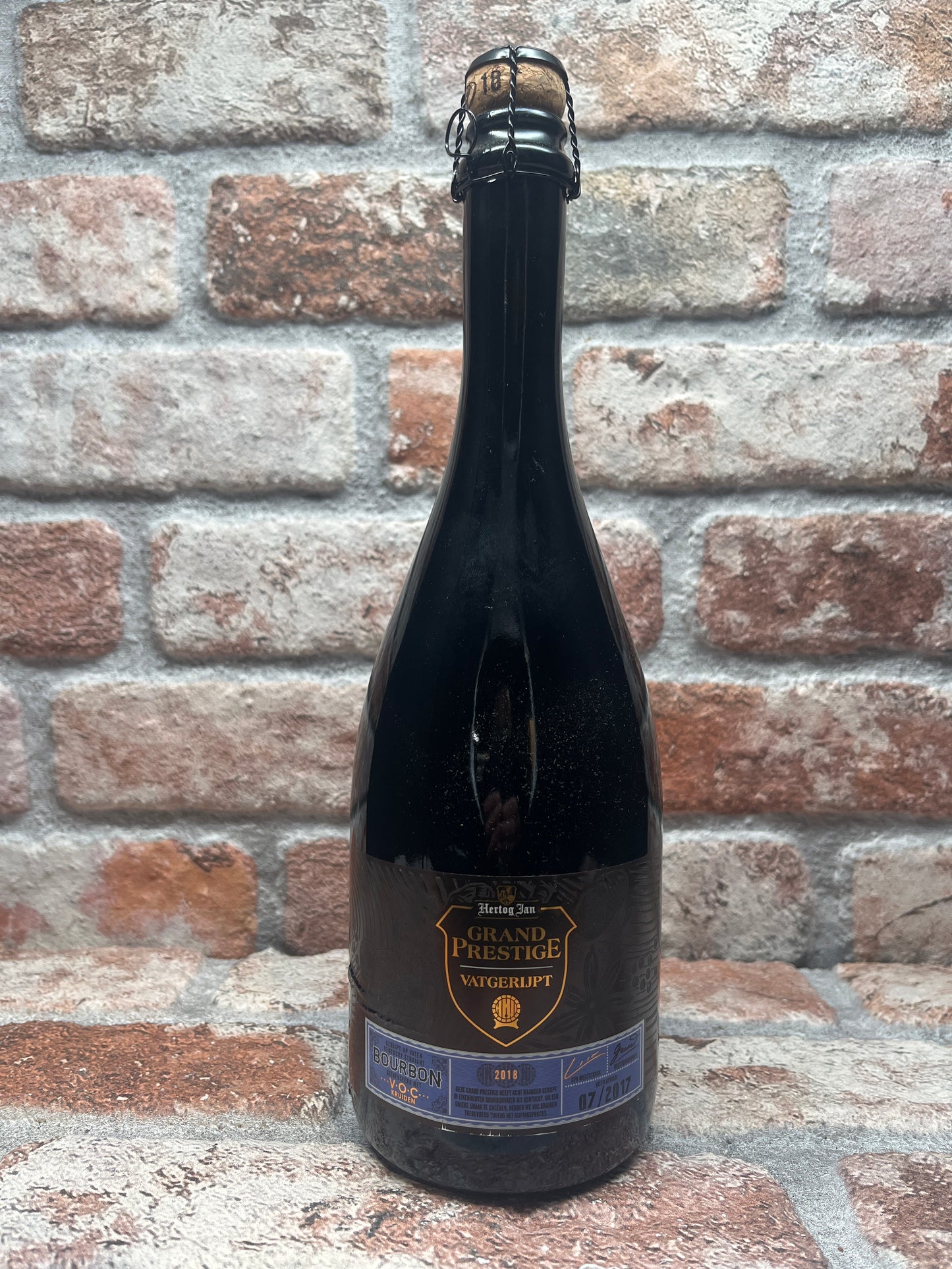 Hertog Jan Grand Prestige Barrel-Aged Bourbon VOC Ohne Box 2018 - 75 CL