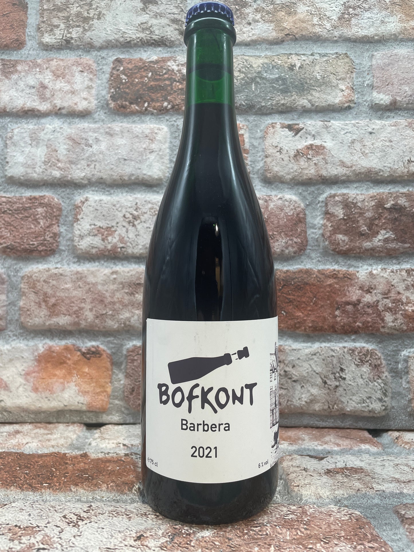 Bofkont Barbera White Label 2021 Lambiek/Geuze - 75 CL