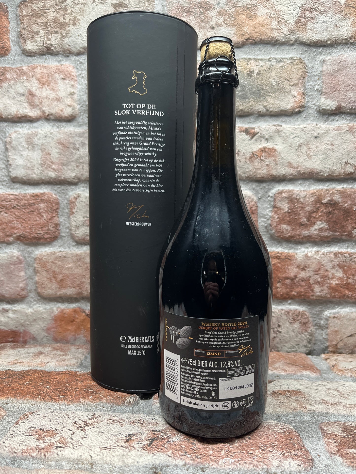 Hertog Jan Grand Prestige, im Fass gereift, Wales 2024, Barleywine – 75 cl