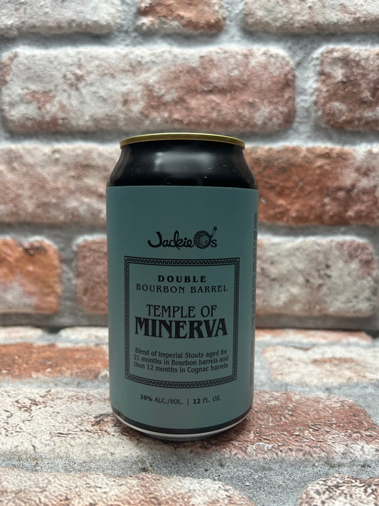 Jackie O's Brewery Double Barrel Temple Of Minerva Stout - 33 CL