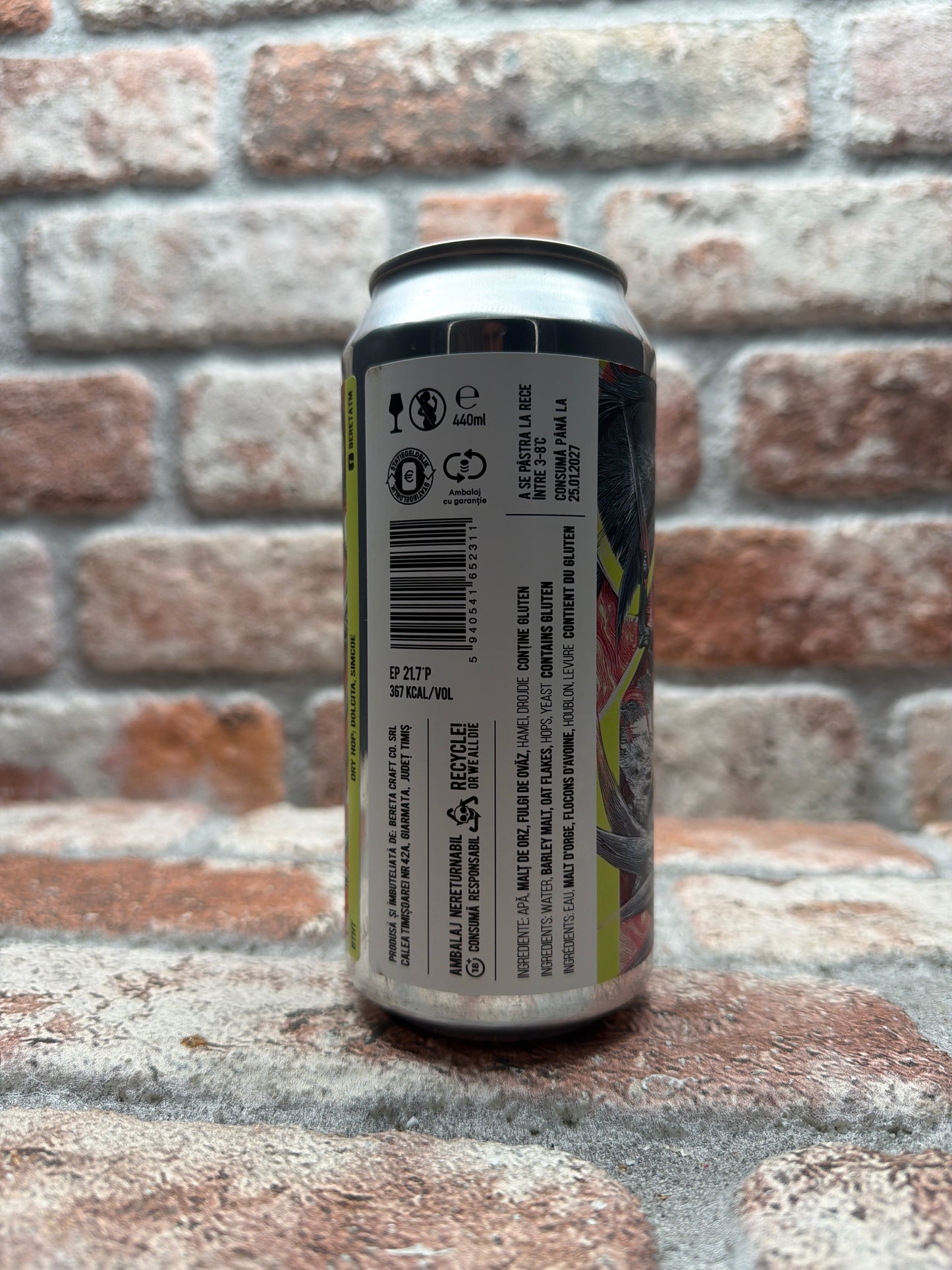 Bereta Brewing Co. Just Figure It Out IPA - 44 CL