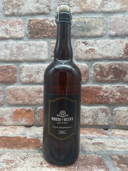 House of Beers Holiday Tripel - 75 cl