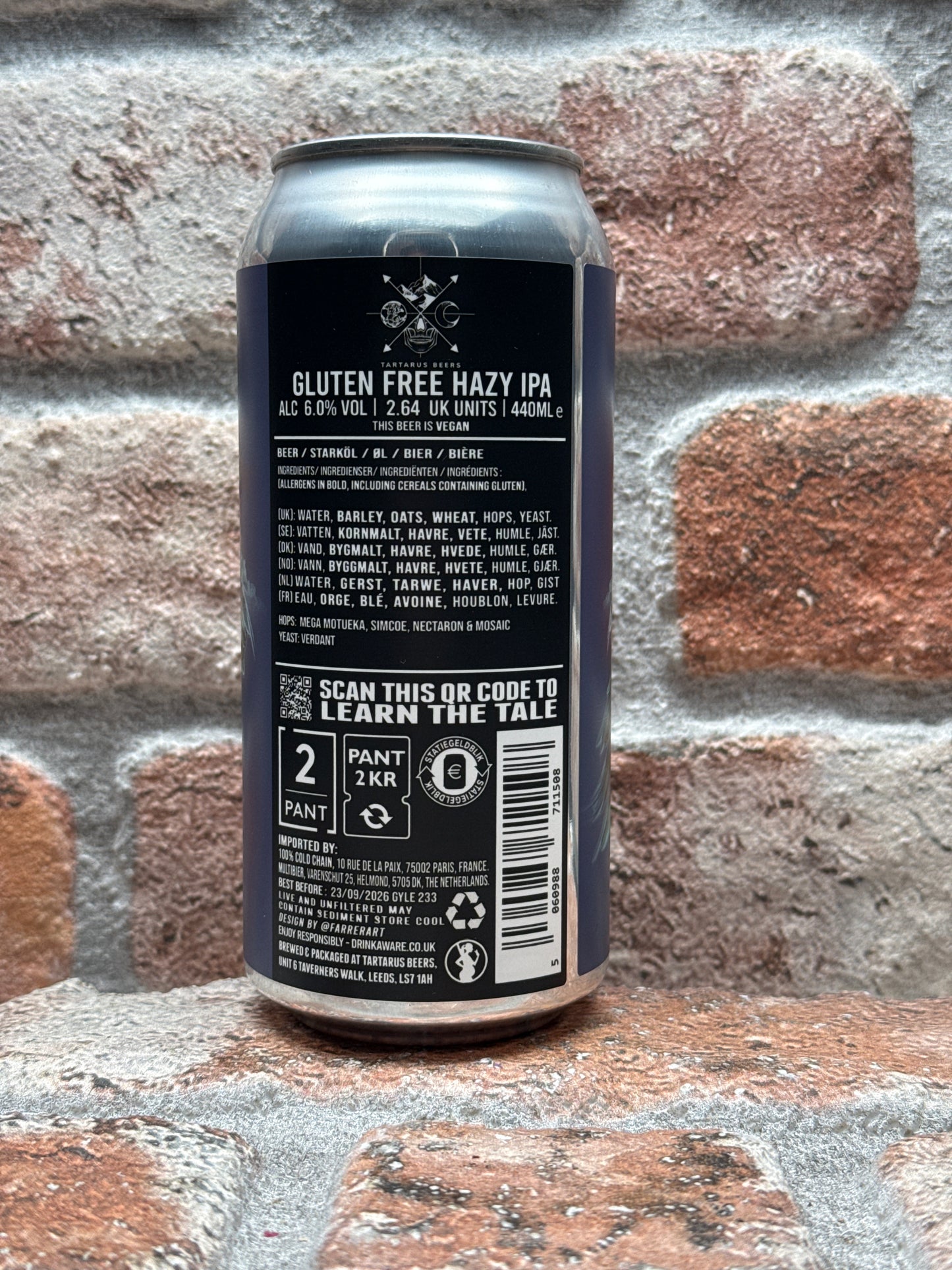 Tartarus Beers Peryton IPA - 44 CL