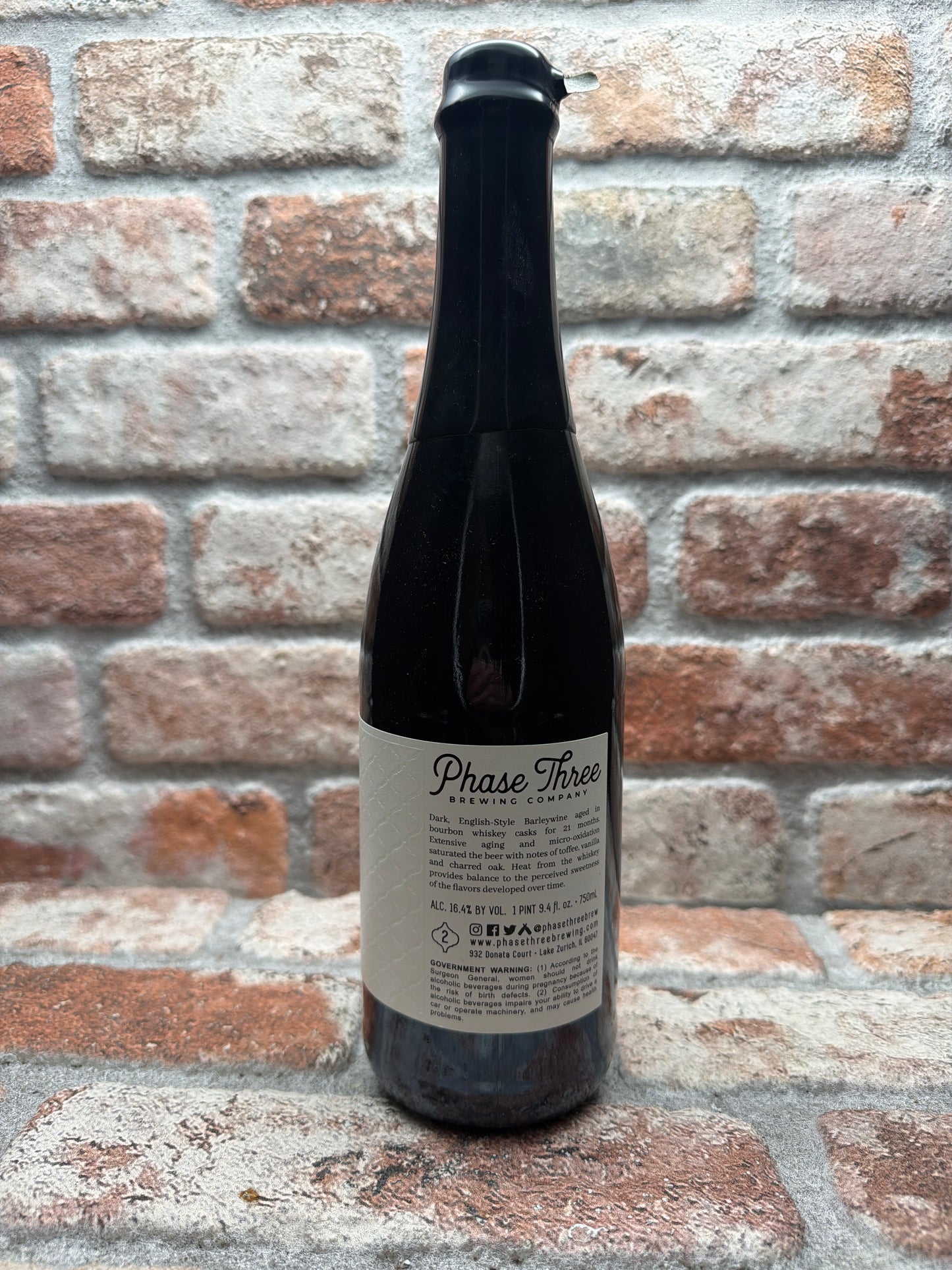 Phase Three Brewing Arabesque (2022) Barleywine - 75 CL