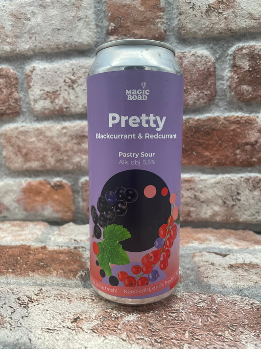 Magic Road Pretty Schwarze Johannisbeere &amp; Rote Johannisbeere Sour - 50 CL