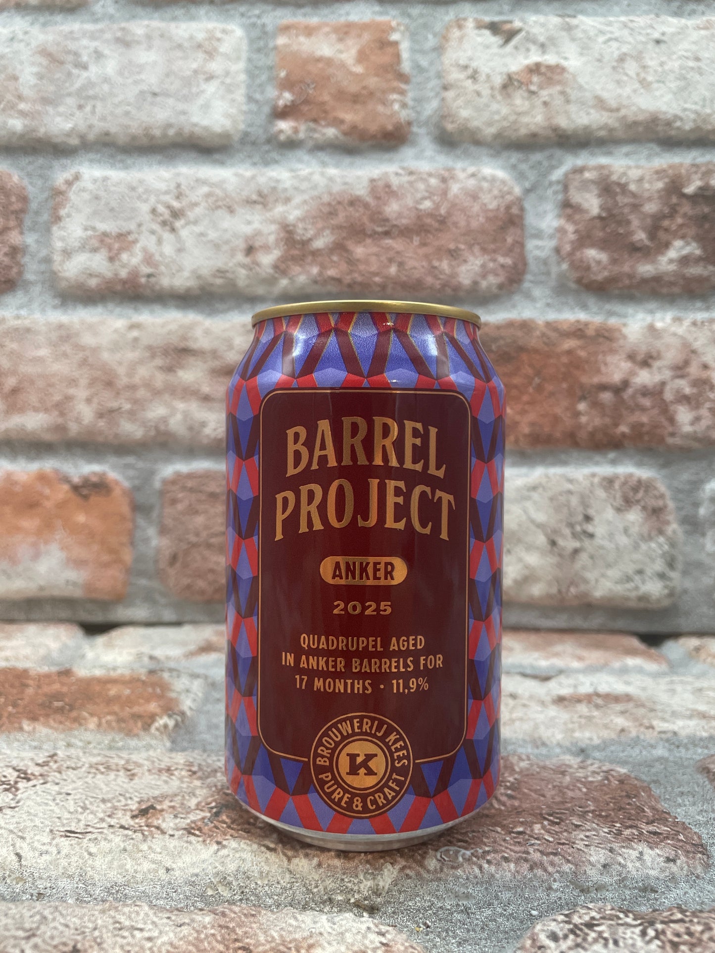 Brewery Kees Barrel Project 2025 Quadrupel Aged In Het Anker Barrels Quadrupel - 33 CL