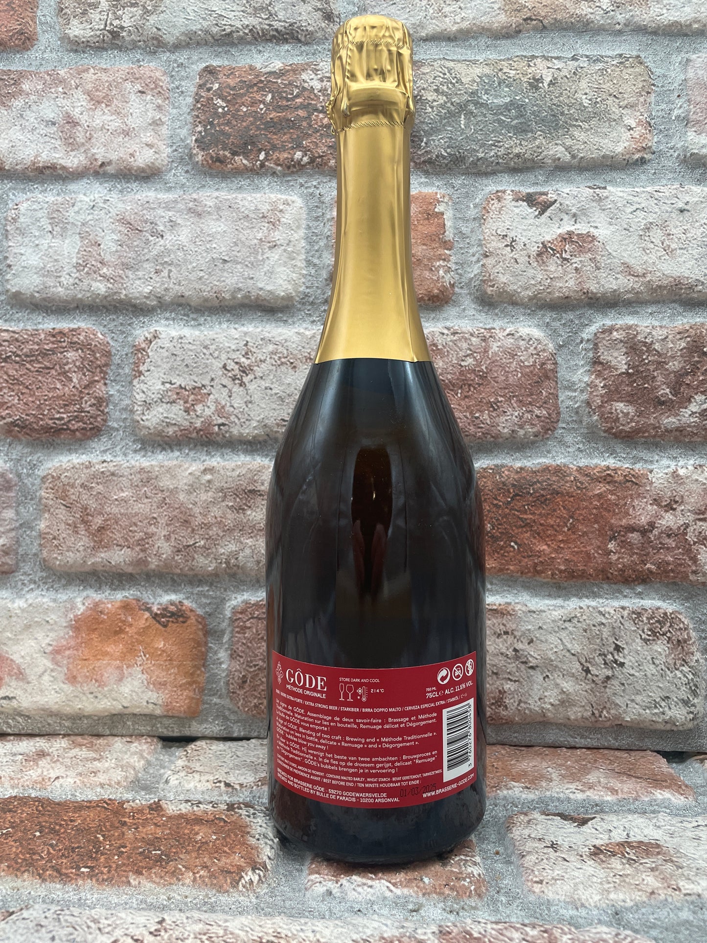 Brasserie Gðde Methode Originale Champagnerbier - 75 CL