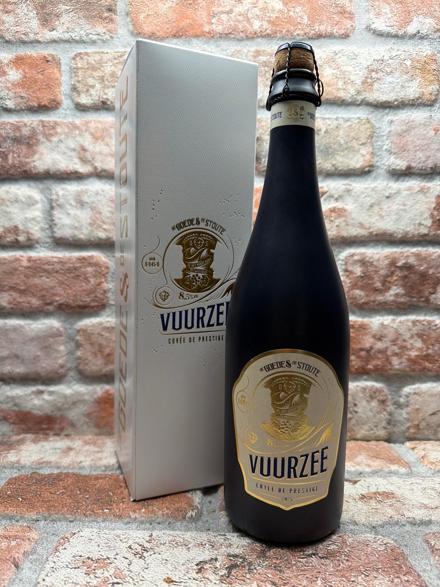 De Goede & De Stoute Vuurzee (Cuvée De Prestige 2025) Cadeaudoos Champagnebier - 75 CL