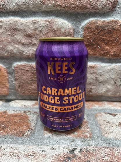Brauerei Kees Caramel Fudge Salted Caramel Stout - 33 CL