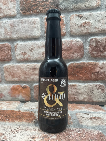 Brouwerij de Molen #4000 Quadrupel - 33 CL