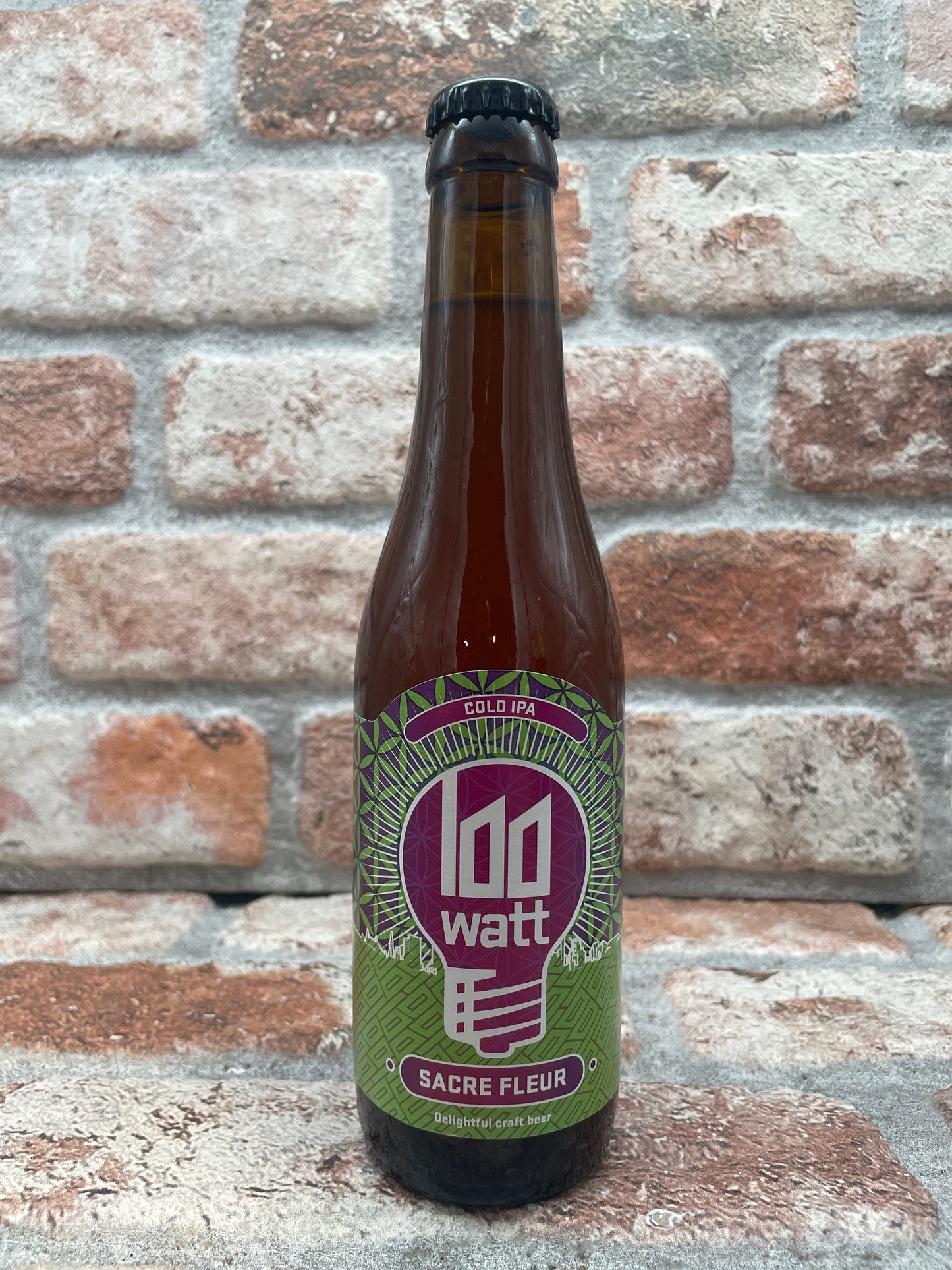 100 Watt Sacre Fleur Cold IPA - 33 CL