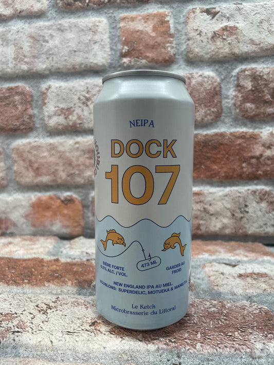 Le Ketch Dock 107 NEIPA – 47,3 CL (1 Pint)