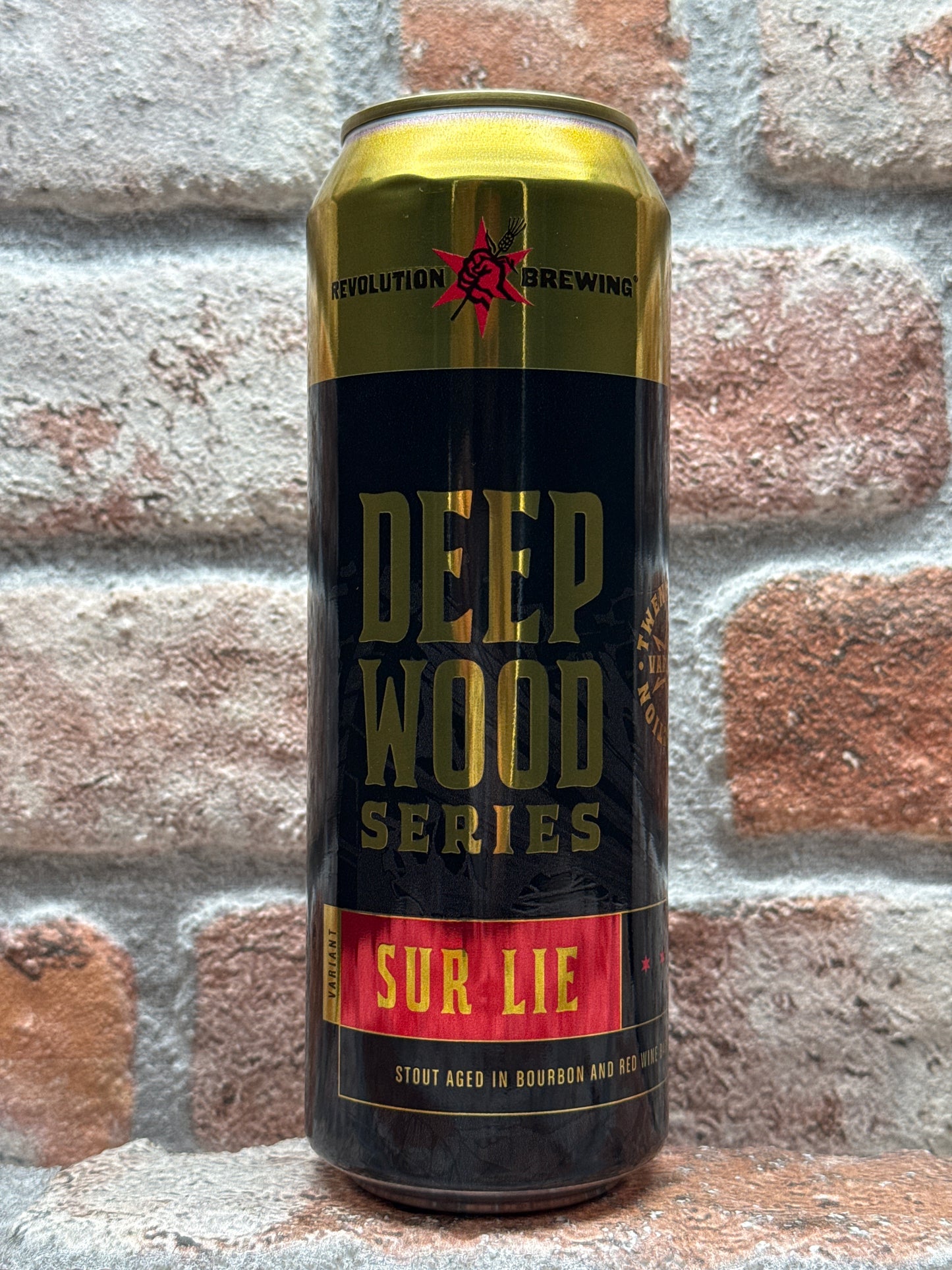Revolution Brewing Sur Lie: Deep Wood Series Stout - 56,8 CL